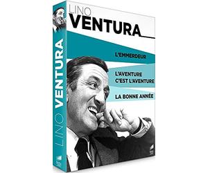 Coffret lino ventura 3 films : l'emmerdeur ; l'aventure c'est l'aventure ; la bonne année