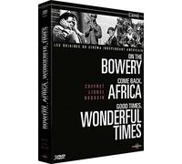 Coffret lionel rogosin : on the bowery ; come back, africa ; good times, wonderful times