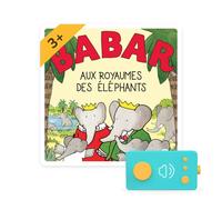 Coffret livre audio - babar aux royaumes des elephants