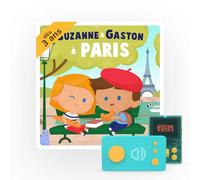 Coffret livre audio - suzanne et gaston a paris