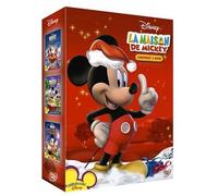 Coffret lla maison de mickey : à la rescousse du père noël ; contes et surprises ; indices, surprises et friandises