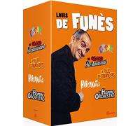 Coffret louis de funès : oscar ; la folie des grandeurs ; hibernatus ; l'homme orchestre ; le grand restaurant