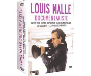 Coffret louis malle, documentariste : vive le tour ; humain trop humain ; place de la republique ; god's country