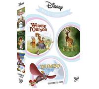 Coffret ma 1ère collection; winnie l'ourson ; bambi ; dumbo