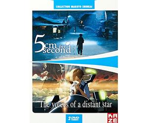 Coffret makoto shinkai 2 films : 5cm per second ; the voices of a distant star