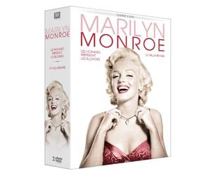 Coffret marilyn monroe : le milliardaire ; les hommes preferent les blondes