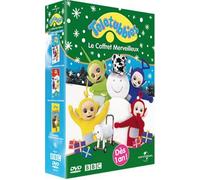 Coffret merveilleux teletubbies : joue dans la neige ; joyeux noël ; à la découverte des animaux