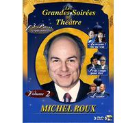 Coffret michel roux 2 - 3 dvd les grandes soirees du theatre
