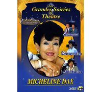 Coffret micheline dax - 3 dvd les grandes soirees du theatre