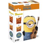 Coffret minions : minions ; moi, moche et méchant 1 ; moi, moche et méchan (DVD)