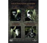 Coffret monstres : la momie / l'homme invisible / le fantôme de l'opéra / l'étrange creature du lac noir