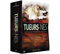 Coffret national geographic, tueurs-nes : les griffes ; les canides ; les machoires ; les meutes ; la vitesse