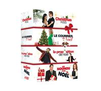 Coffret Noël 4 DVD : Christmas Kiss + La proposition de Noël + Le courrier de Noël + Une nounou pour Noël