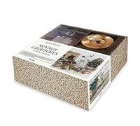 Coffret Noyaux & boutures: Le livre-guide avec 1 vase en verre et 1 coupelle en laiton