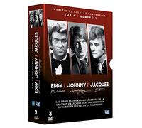 Coffret numéro 1 : johnny hallyday ; eddy mitchell ; jacques dutronc