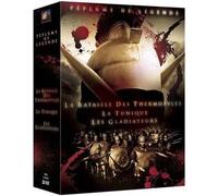 Coffret peplums classiques : la tunique ; la bataille des themopyles ; les gladiateurs