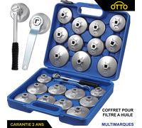 Coffret Per Vidange Filtro Olio Tutte Le Marche - 23 PEZZI - Chiavi A Campana
