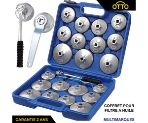 Coffret Per Vidange Filtro Olio Tutte Le Marche - 23 PEZZI - Chiavi A Campana