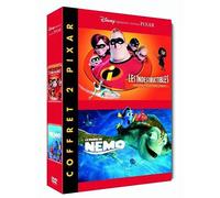 Coffret pixar 2 films : les indestructibles ; le monde de nemo
