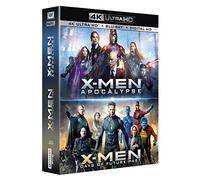 Coffret prequel X-men 2 films : apocalypse ; days of future past 4k ultra hd