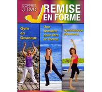 Coffret Remise en forme : Gym en douceur + Une semaine pour être en forme + Gymnastique débutants