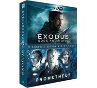 Coffret ridley scott : exodus 3D ; prometheus 3D