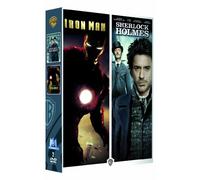 Coffret robert downey jr : iron man 1 ; sherlock holmes