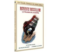 Coffret roberto rossellini la trilogie de la guerre : le navire blanc ; un pilote revient ; l'homme à la croix