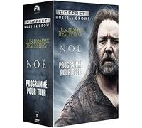 Coffret russell crowe : noé ; un homme d'exception ; programmé pour tuer