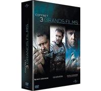 Coffret russell crowe : robin des bois, gladiator, master and commander