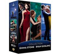 Coffret ryan gosling et emma stone 3 films : gangster squad ; la la land ; crazy, stupid, love