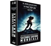 Coffret seconde guerre mondiale 3 films : le jour le plus long ; patton ; un pont trop loin