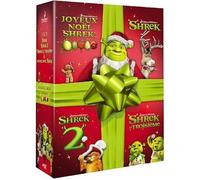 Coffret shrek : shrek 1 à 3 ; joyeux noël shrek