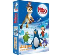 Coffret spécial hiver 2 films ; jasper, pingouin explorateur ; niko le petit renne