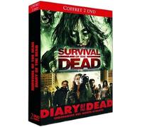 Coffret survival of the dead ; diary of the dead