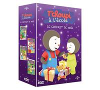 Coffret t'choupi à l'école : le coffret de noël (DVD)