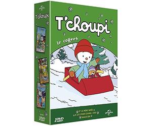 Coffret t'choupi : et le père noël ; a les pieds dans l'eau ; magicien