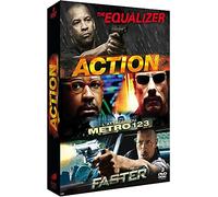 Coffret : the equalizer ; l'attaque du métro 123 ; faster