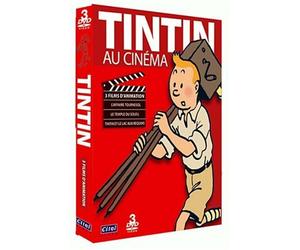 Coffret tintin - longs métrages : l'affaire tournesol ; le temple du soleil ; le lac aux requins