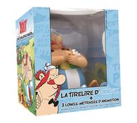 Coffret Tirelire Obélix + 3 Films Astérix - Astérix Le Gaulois / Astérix et Cléopâtre / Les Douze Travaux d'Astérix