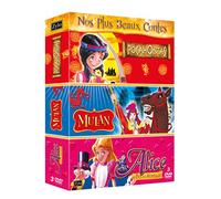 Coffret tri pack, vol. 1 : pocahontas ; mulan ; alice au pays des merveilles