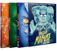 Coffret trilogie mabuse de fritz lang - versions restaurees - 4 blu-ray