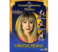 Coffret virginie pradal-3 dvd les grandes soirees du theatre