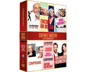 COFFRET VOL 2 THÉÂTRE : la raison d ayme + un amour de jeunesse + non a l argent + compromis + encore un instant