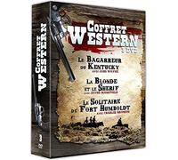 Coffret western 3 films : la blonde et le shérif ; le bagarreur du kentucky ; le solitaire de fort humboldt