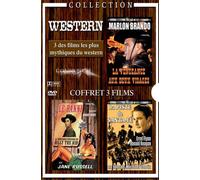 Coffret western : la vengence au deux visages / la véritable histoire de billy the kid / la piste de santa fe