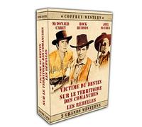 Coffret western :victime du destin ; sur le territoire des comanches ; les rebelles