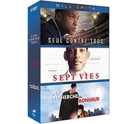 Coffret will smith 3 films : seul contre tous ; sept vies ; à la recherche du bonheur
