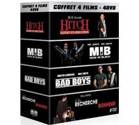 Coffret will smith : à la recherche du bonheur ; hitch ; men in black ; bad boys