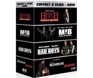 Coffret will smith : à la recherche du bonheur ; hitch ; men in black ; bad boys